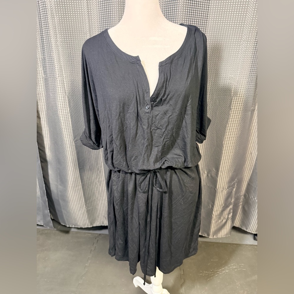 Black knit Caslon mini dress jumper